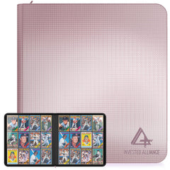 Invested Alliance premium TCG binder with zipper closure keeps cards secure and protected.