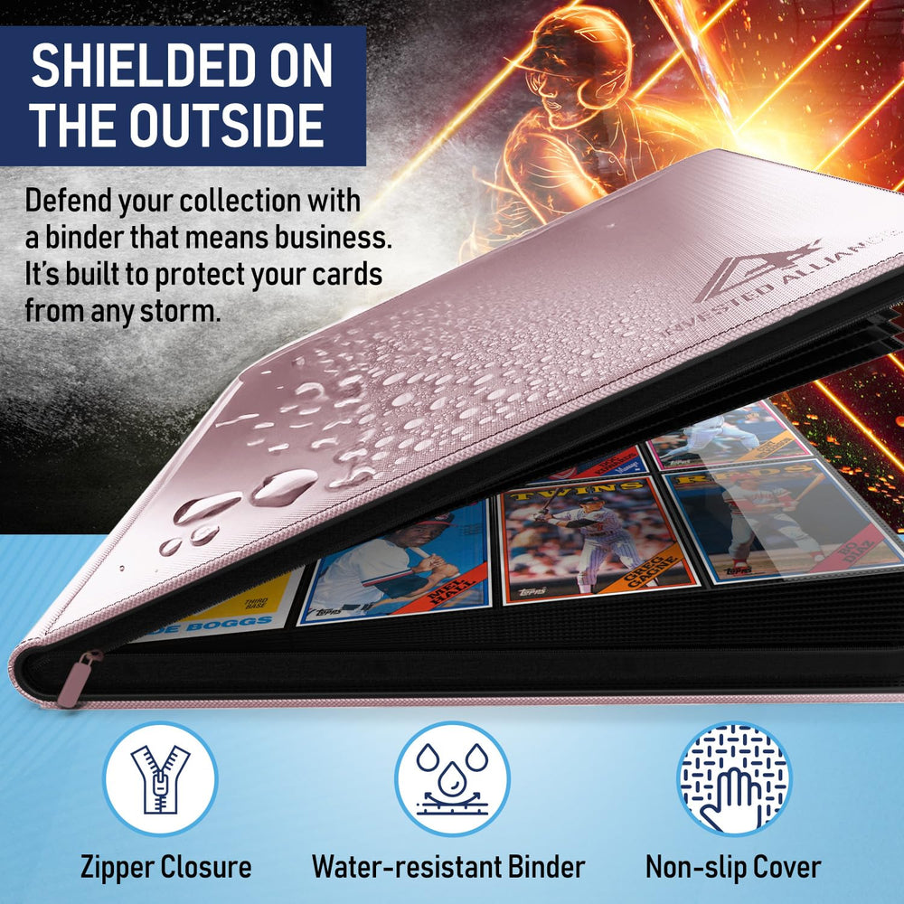 Invested Alliance ringless design makes page flipping smooth during hobby sessions.
