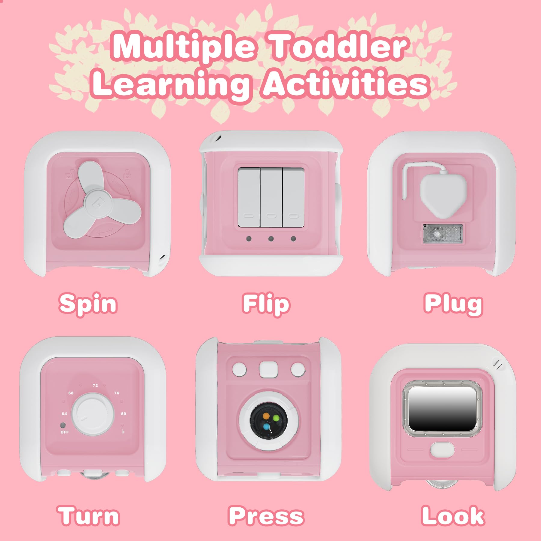 Inzerwudi Mirror and Spinner Panel: reflective play invites focus and curiosity