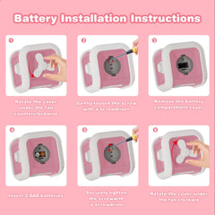 Inzerwudi Safe Materials BPA Free: safe, easy-clean construction for toddlers
