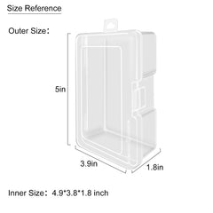 IOKUKI PP plastic cases are strong yet lightweight for travel.