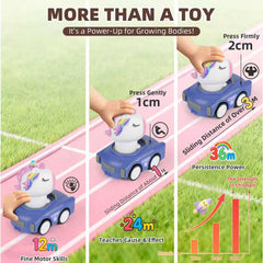 IOMDRWU Giraffe Driver car teaches color recognition during play