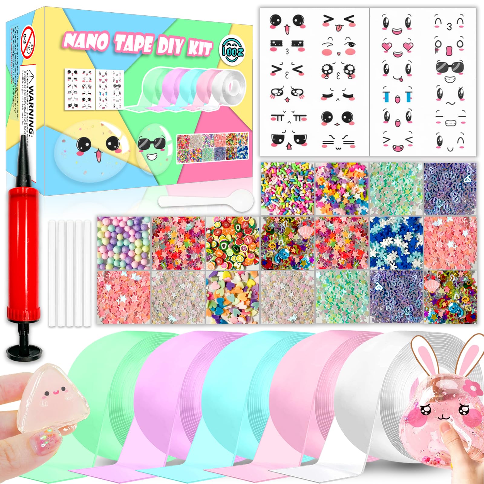IOOZ Nano Tape Bubble Kit squishy ball for tactile play