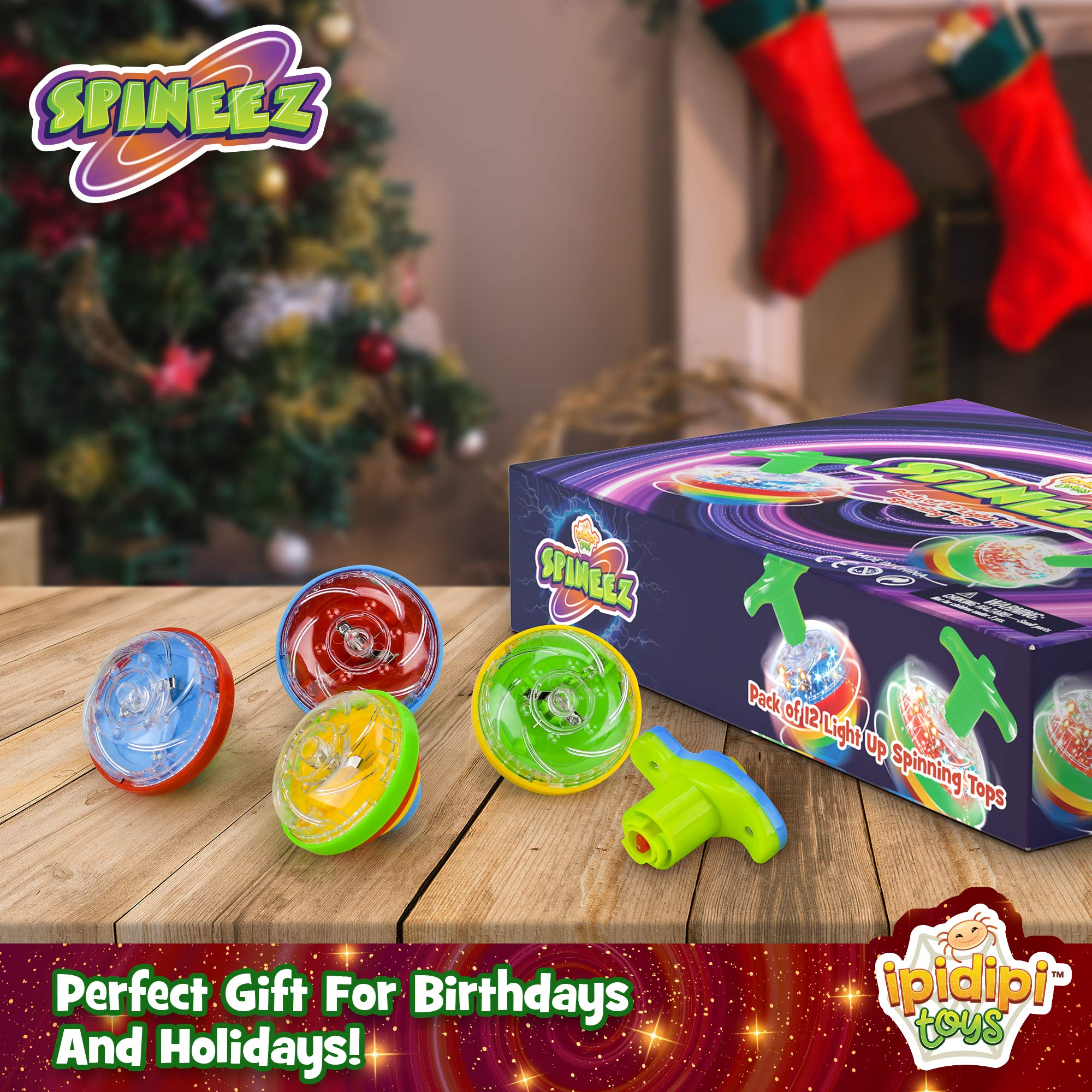 IPIDIPI TOYS Spineez blue 12-pack for gifting at events
