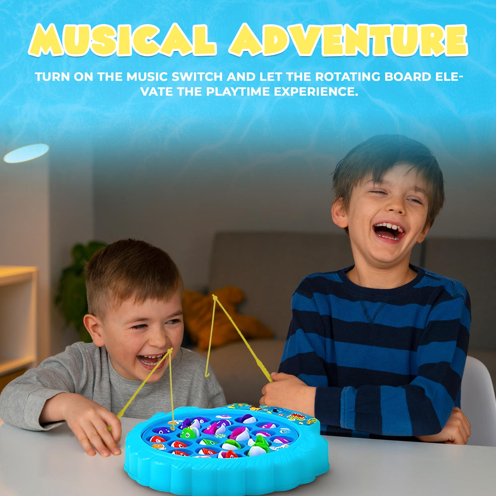 IPIDIPI TOYS fishing game—vibrant blue coloring during playtime.