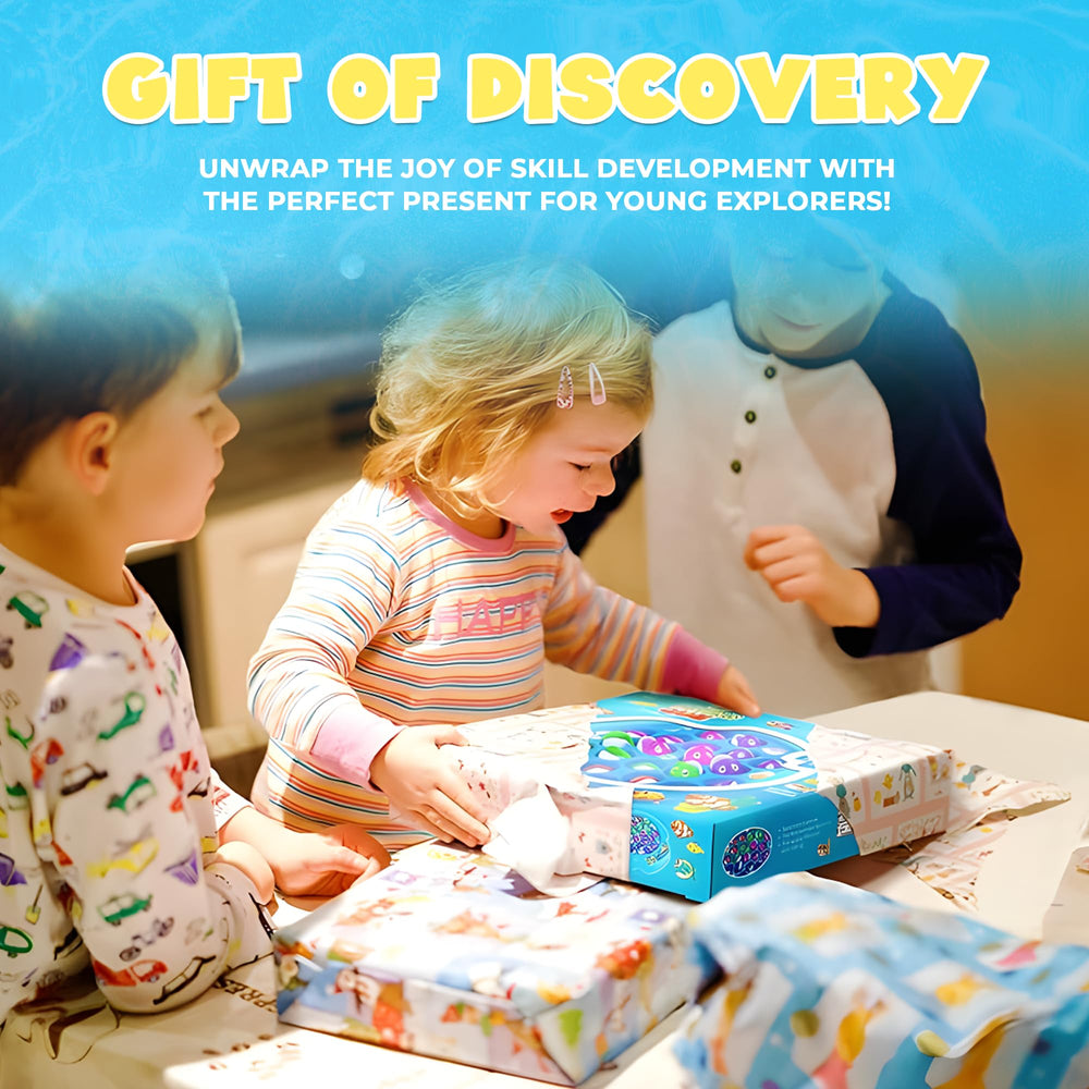 IPIDIPI TOYS fishing game—durable, child-safe materials ensure longevity.