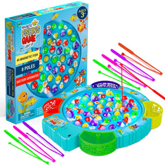 IPIDIPI TOYS fishing game with rotating board for cooperative play and focus