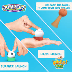 IPIDIPI TOYS Jumpeez baseball popper provides quick bursts of outdoor fun.