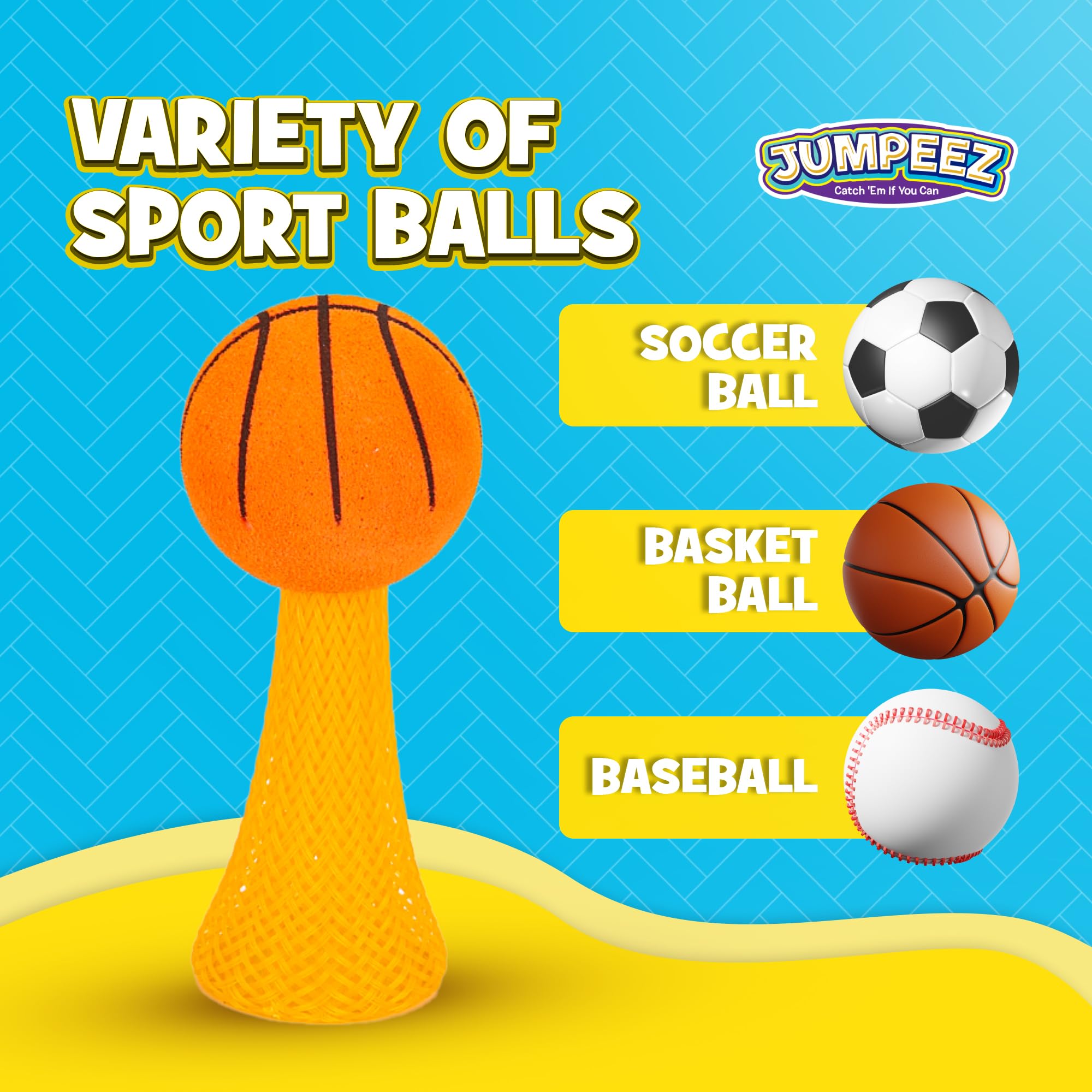 IPIDIPI TOYS Jumpeez football popper ready to launch during party games.