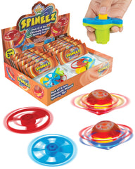 IPIDIPI TOYS Spineez orange front view with glow, perfect for party favors
