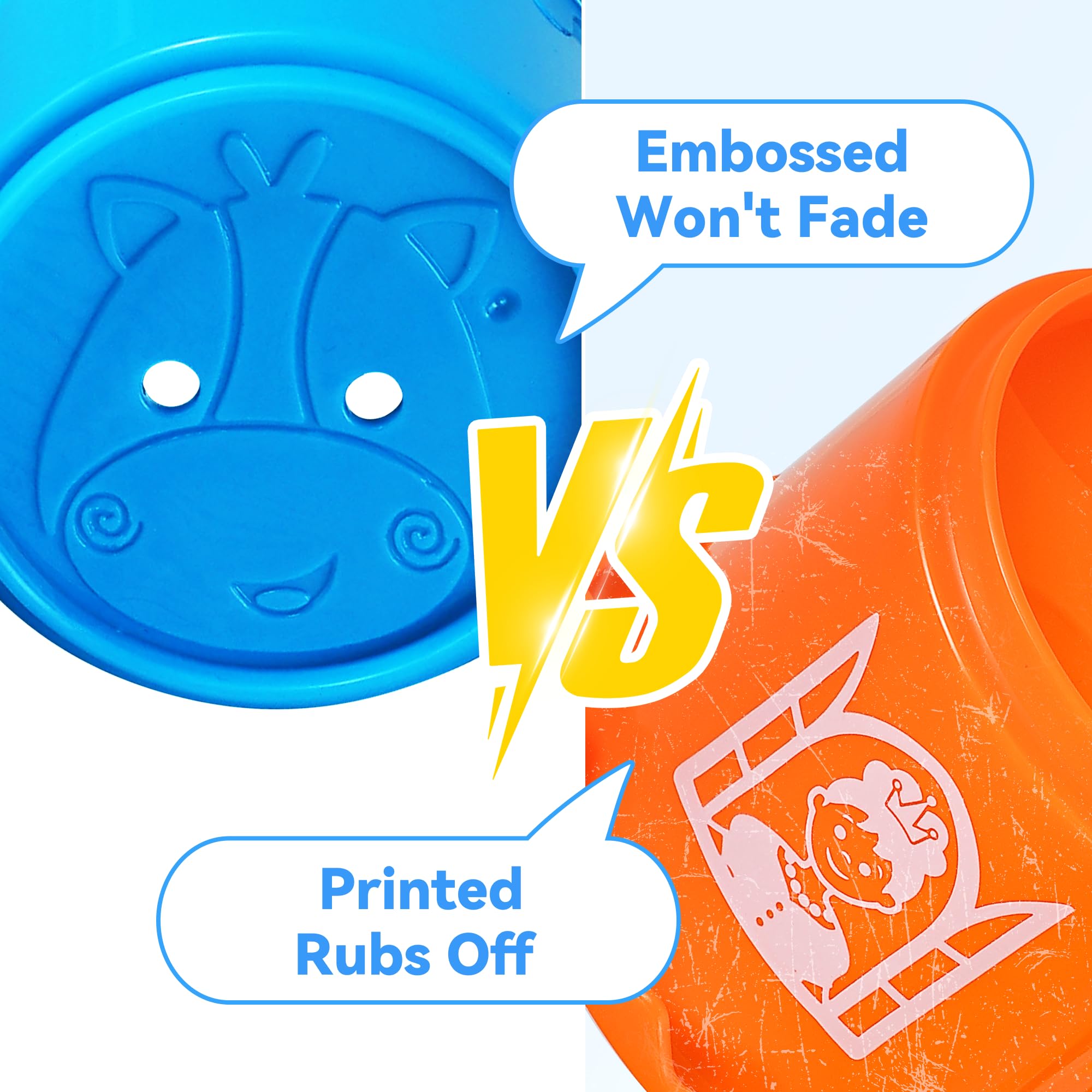 iplay bath and beach play cups invite water play and sensory exploration.