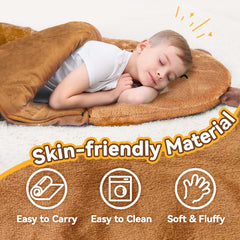 iplay capybara pillow-fold design doubles as cuddly toy