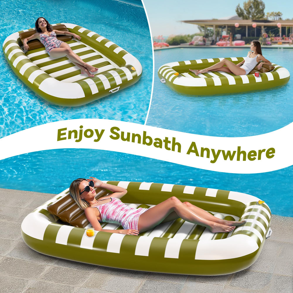 iPlay family pool float ideal for pool parties and lake days