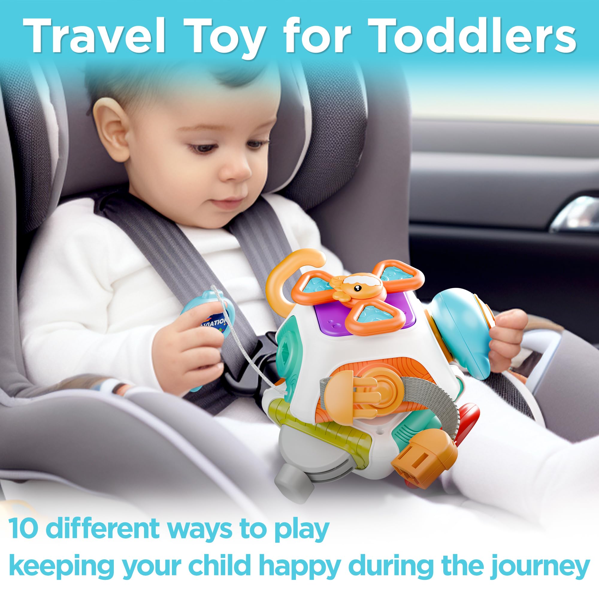 iPlay iLearn compact travel toy keeps little ones engaged on trips