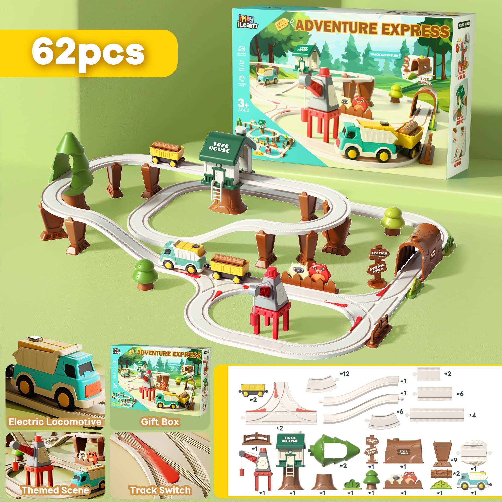 iPlay iLearn 21 accessories expand construction play scenarios