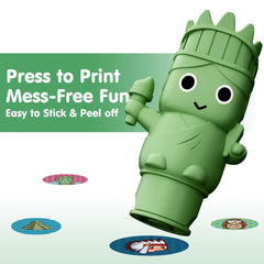 iPlay iLearn 400-plus stickers display inspires world-themed crafts and gift-ready creativity