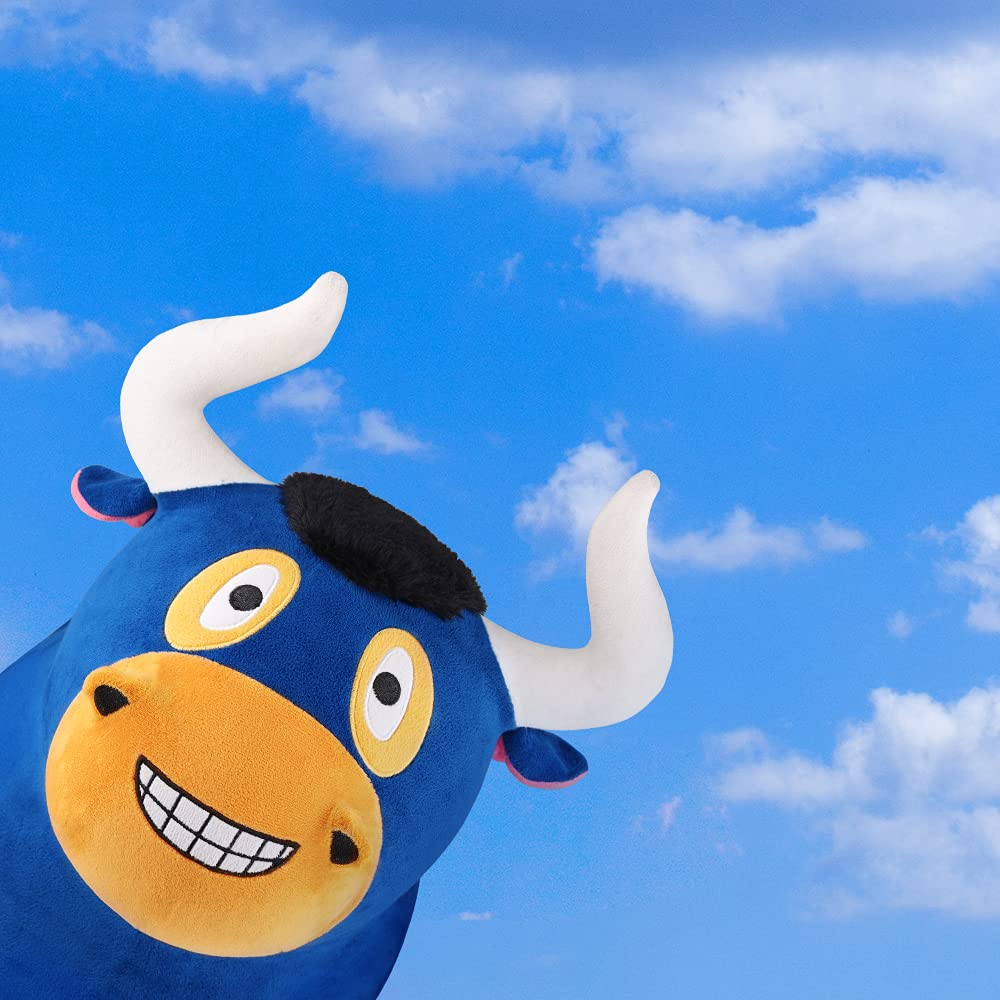iPlay iLearn Cute bull design with smile face inspires imaginative play