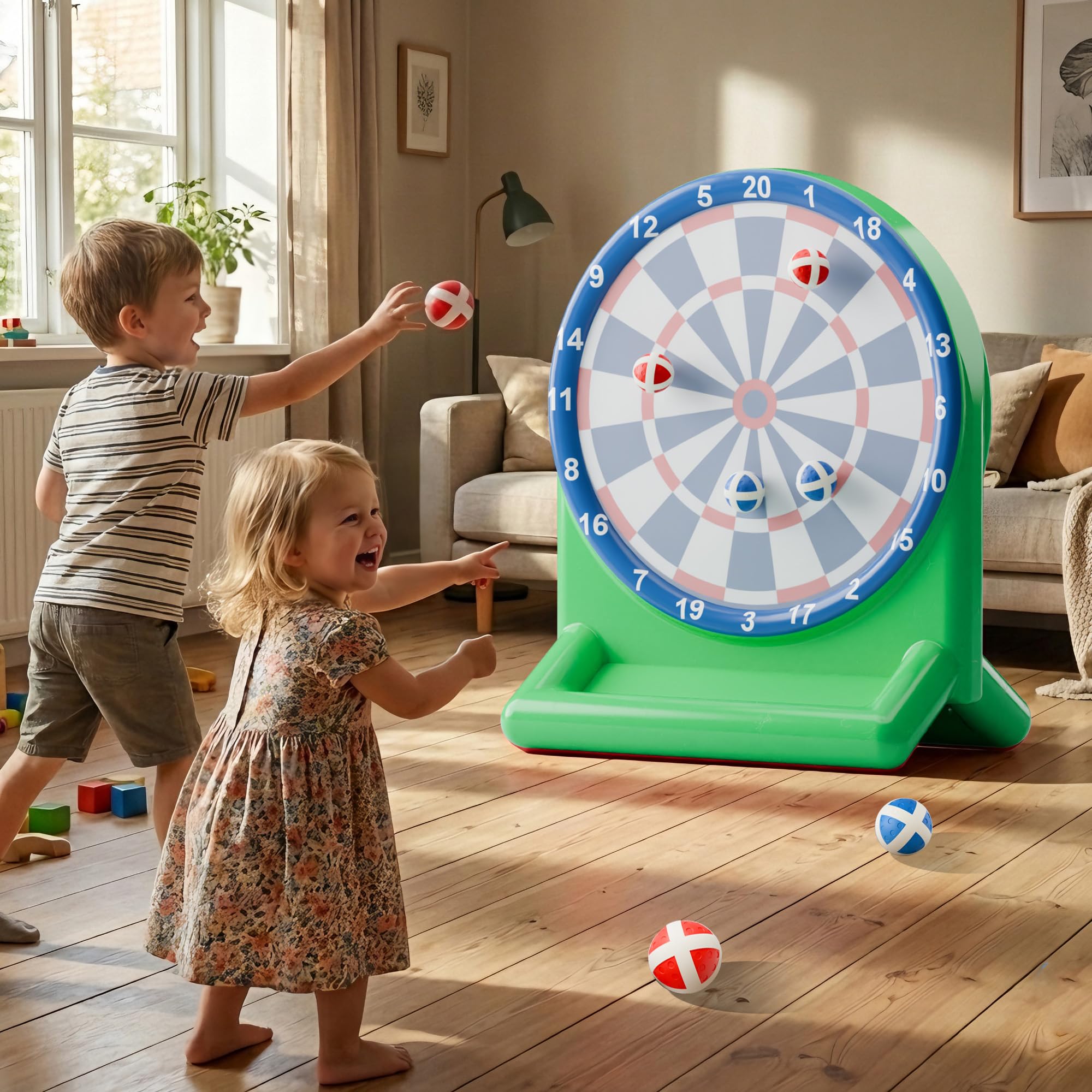iplay ilearn includes 10 darts for quick rounds and targets