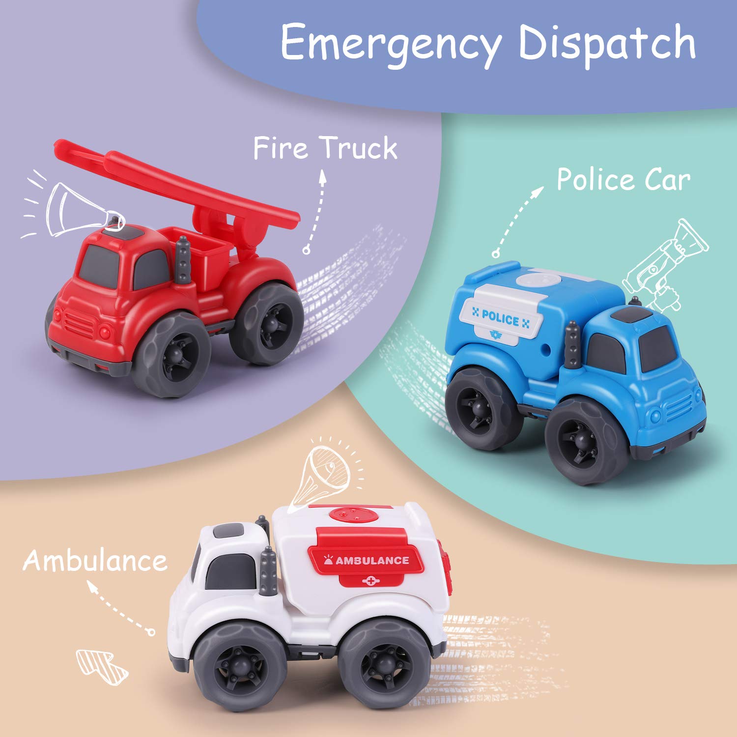 IPlay iLearn dump truck friction-powered for carpet adventures