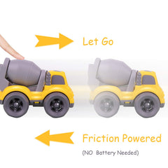IPlay iLearn fire truck friction-powered for heroic pretend rescues