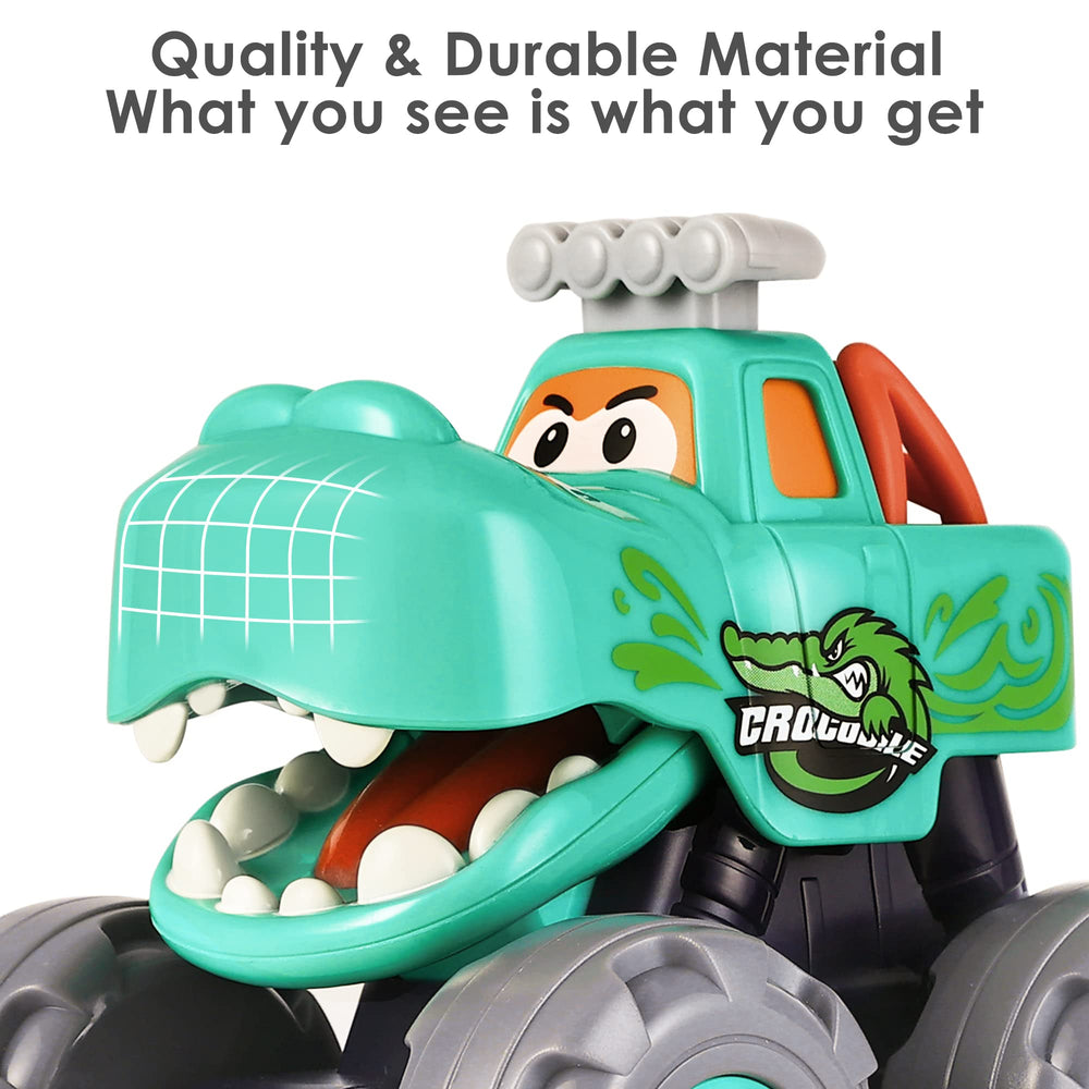 iPlay iLearn indoor-outdoor triple-truck set ready for races.