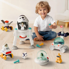 iPlay iLearn Interstellar Space Station lunar module for imaginative STEM play and exploration