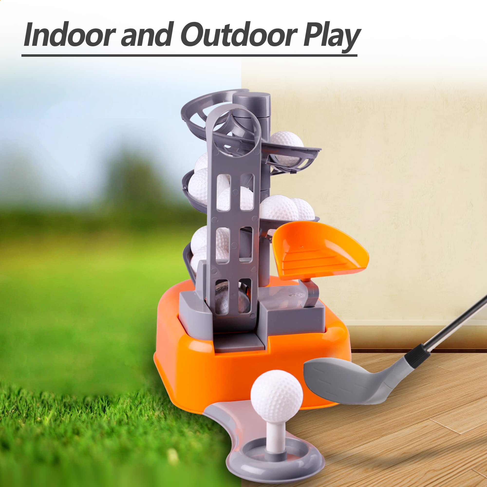 iPlay iLearn safety-first design for children’s golf toy