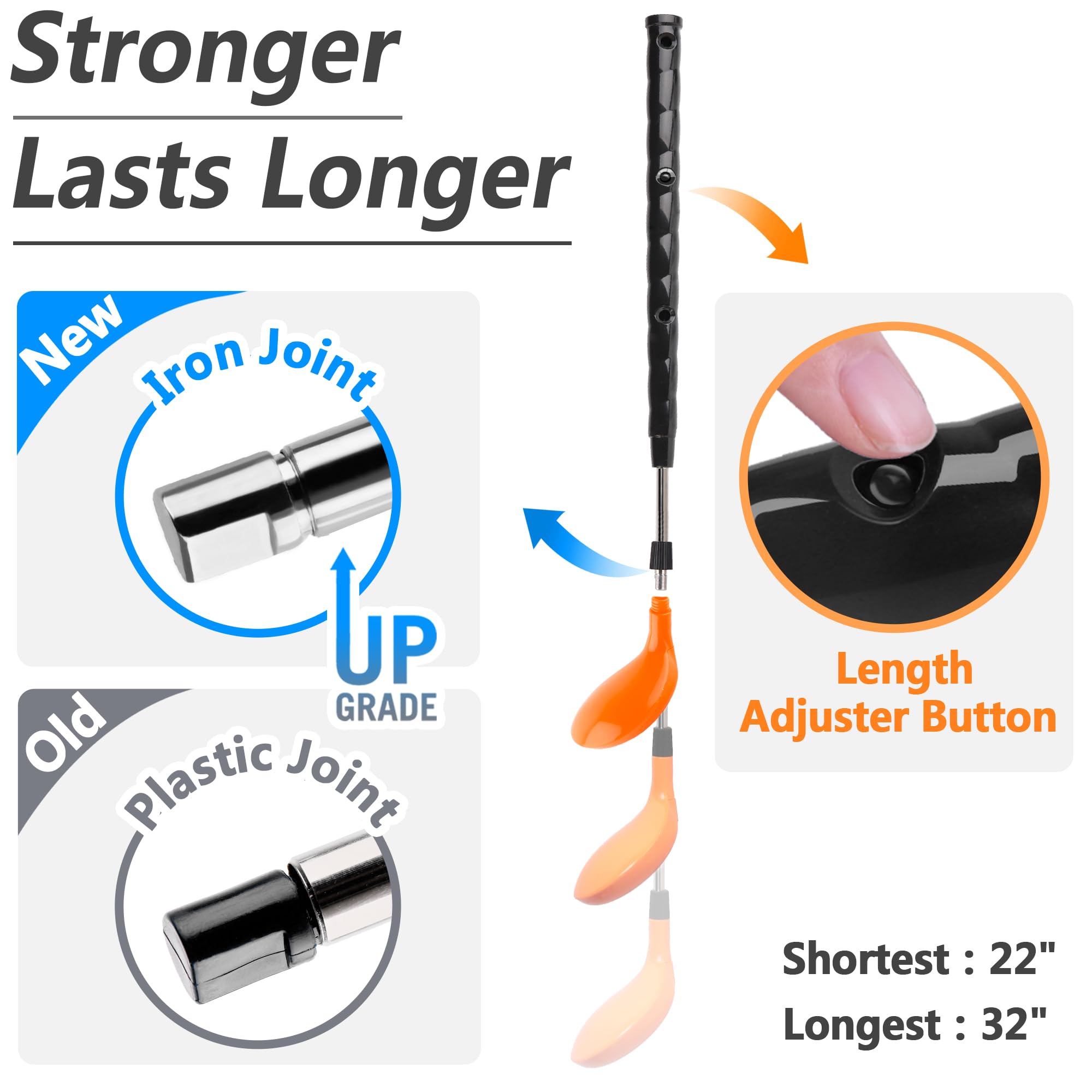 iPlay iLearn single club for versatile early golf play