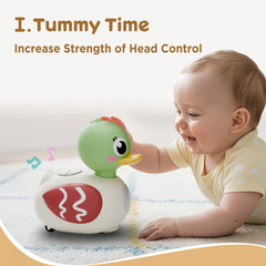 iPlay iLearn learning mode songs help with ABCs and numbers through cheerful tunes.