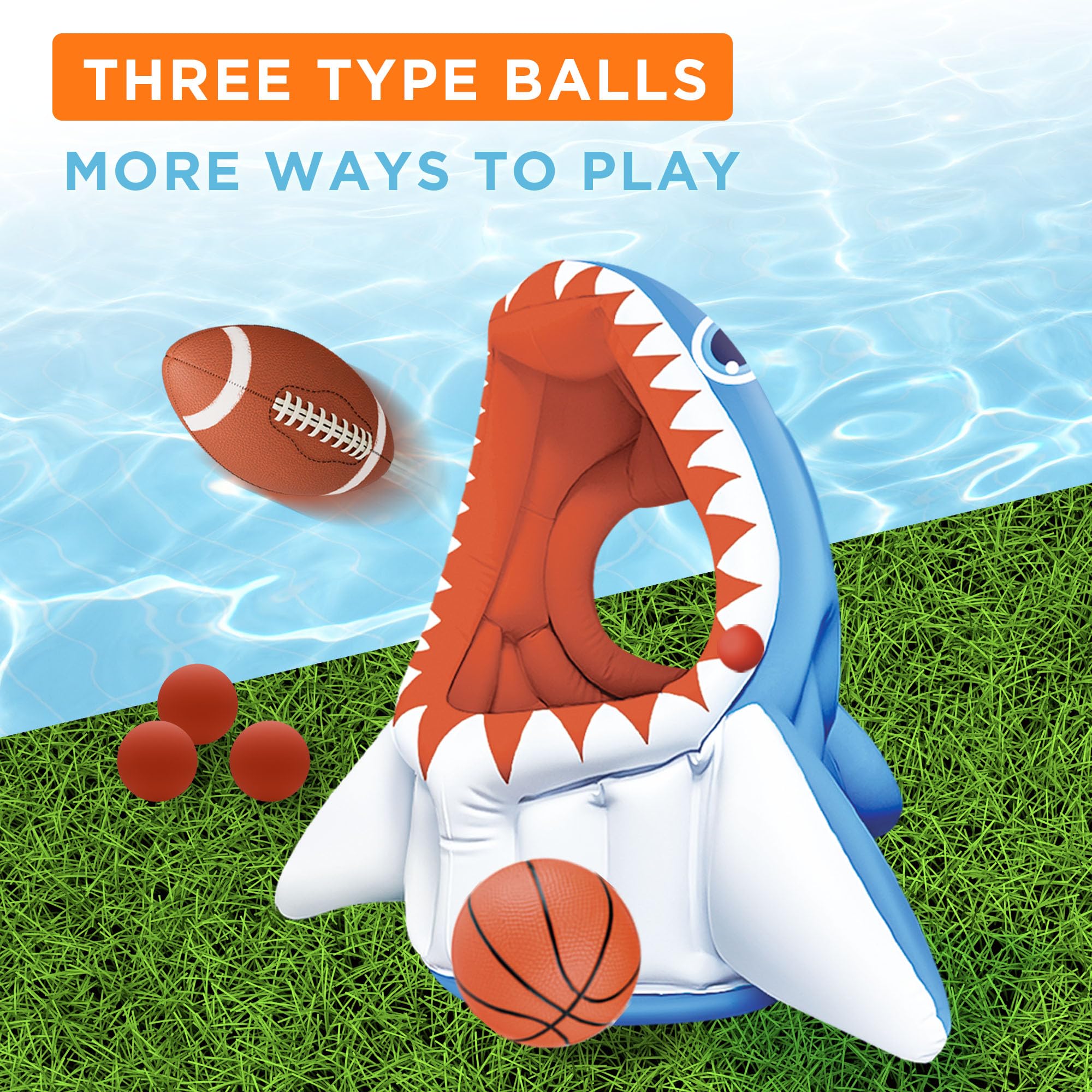 iPlay iLearn manual pumps included for fast setup