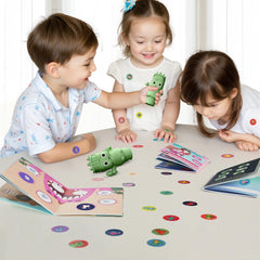 iPlay iLearn safe easy-to-use design supports independent stamping sessions