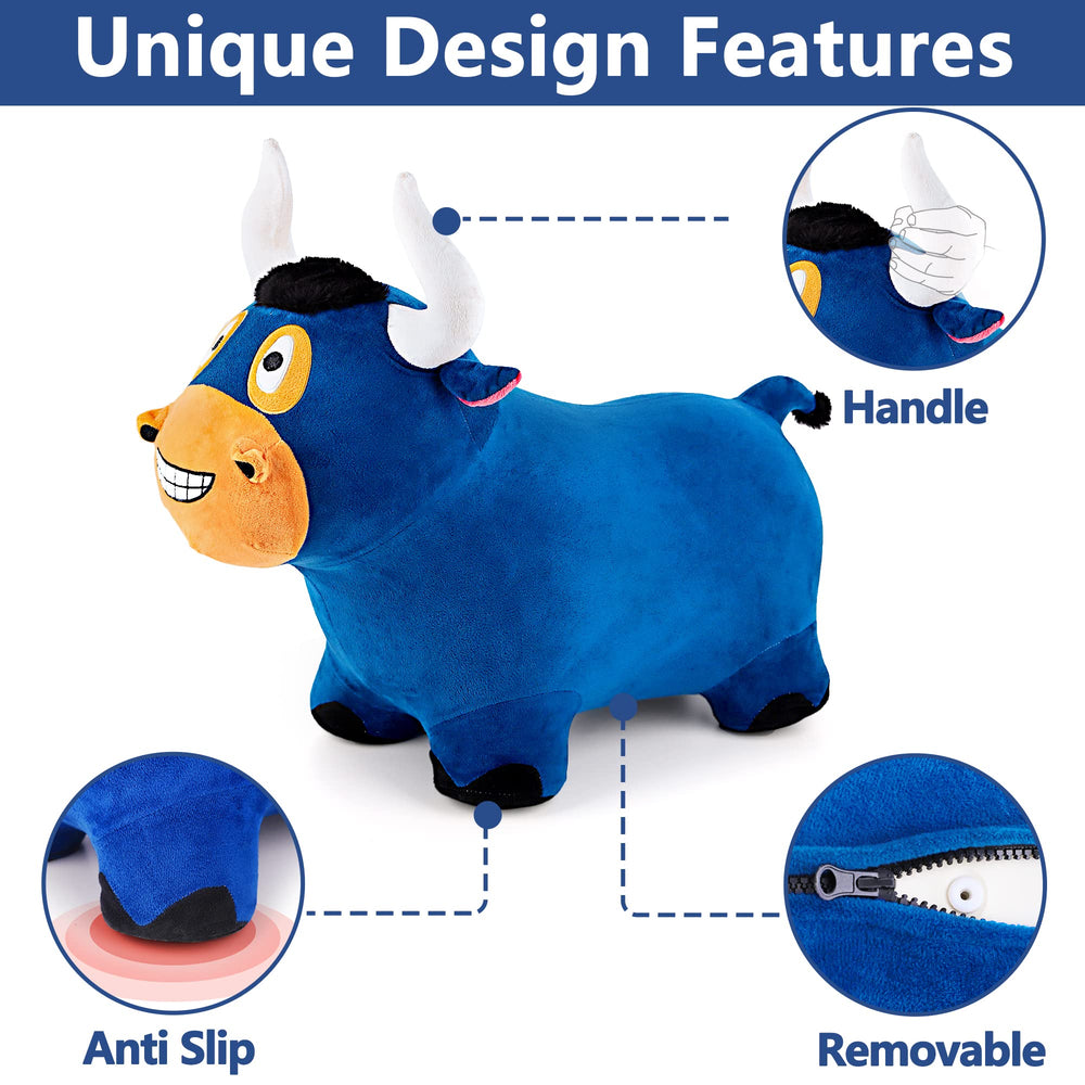 iPlay iLearn Plush cover soft fabric inviting comfy, washable material