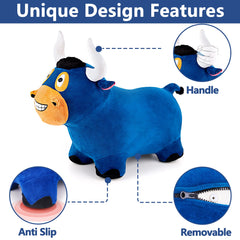 iPlay iLearn Plush cover soft fabric inviting comfy, washable material