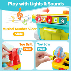 iplay ilearn pounding ball game improves hand-eye coordination in active play