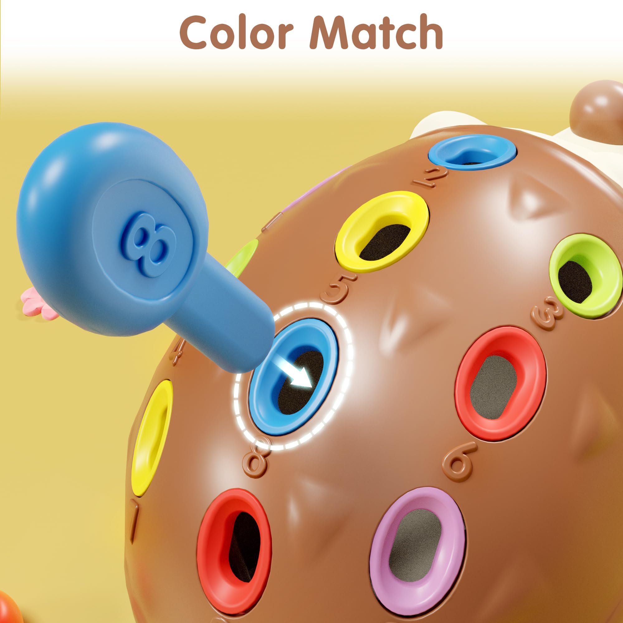 IPlay iLearn quills color coding support early sorting and learning