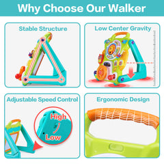 iplay ilearn safe-steps handle provides stable practice for new walkers