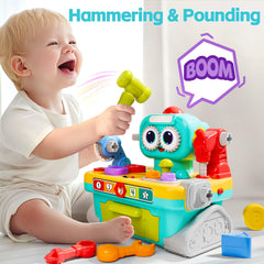 iplay ilearn bench clamp supports problem-solving during pretend construction