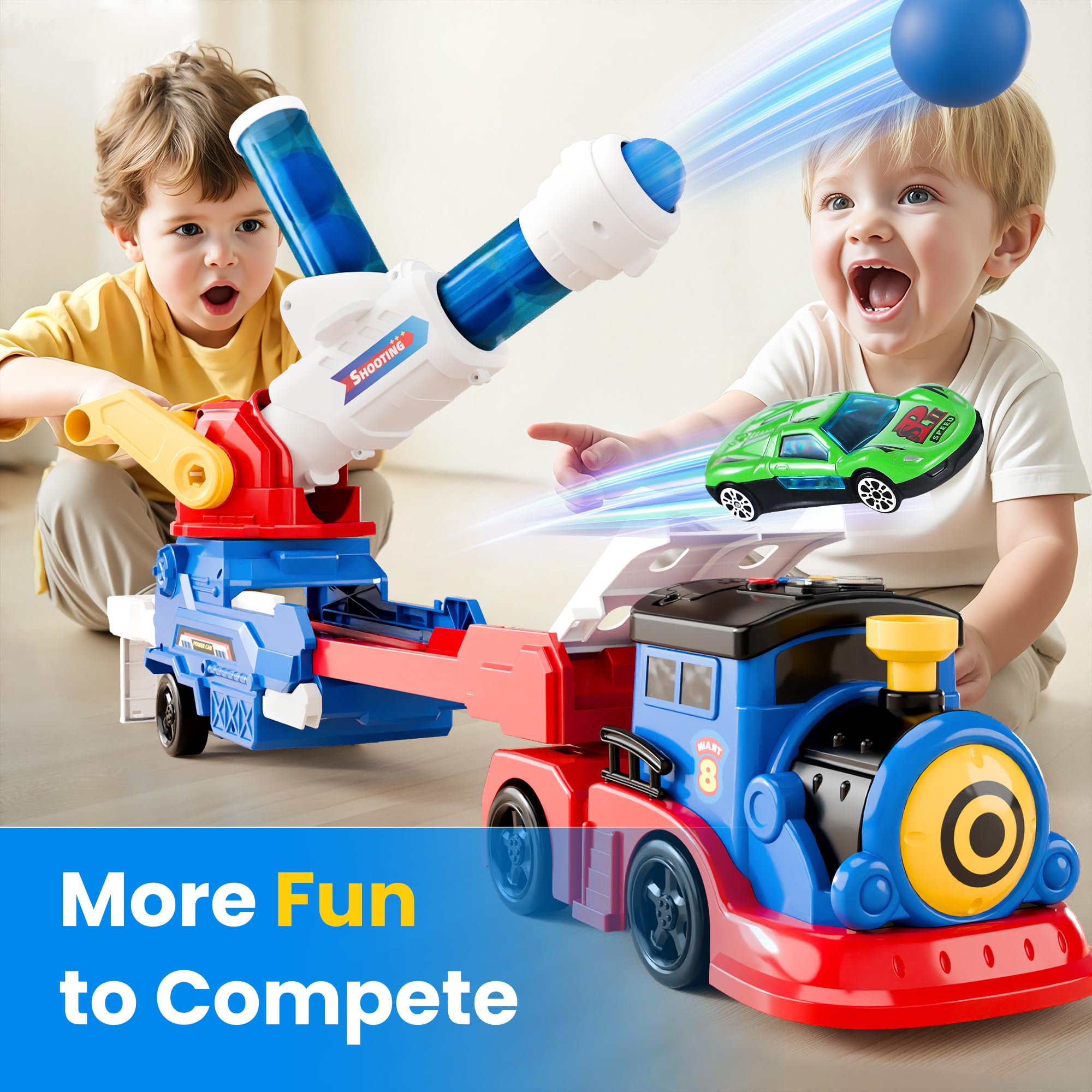 iplay 360-Degree Ball-Launcher delivers high-flying action in play sessions