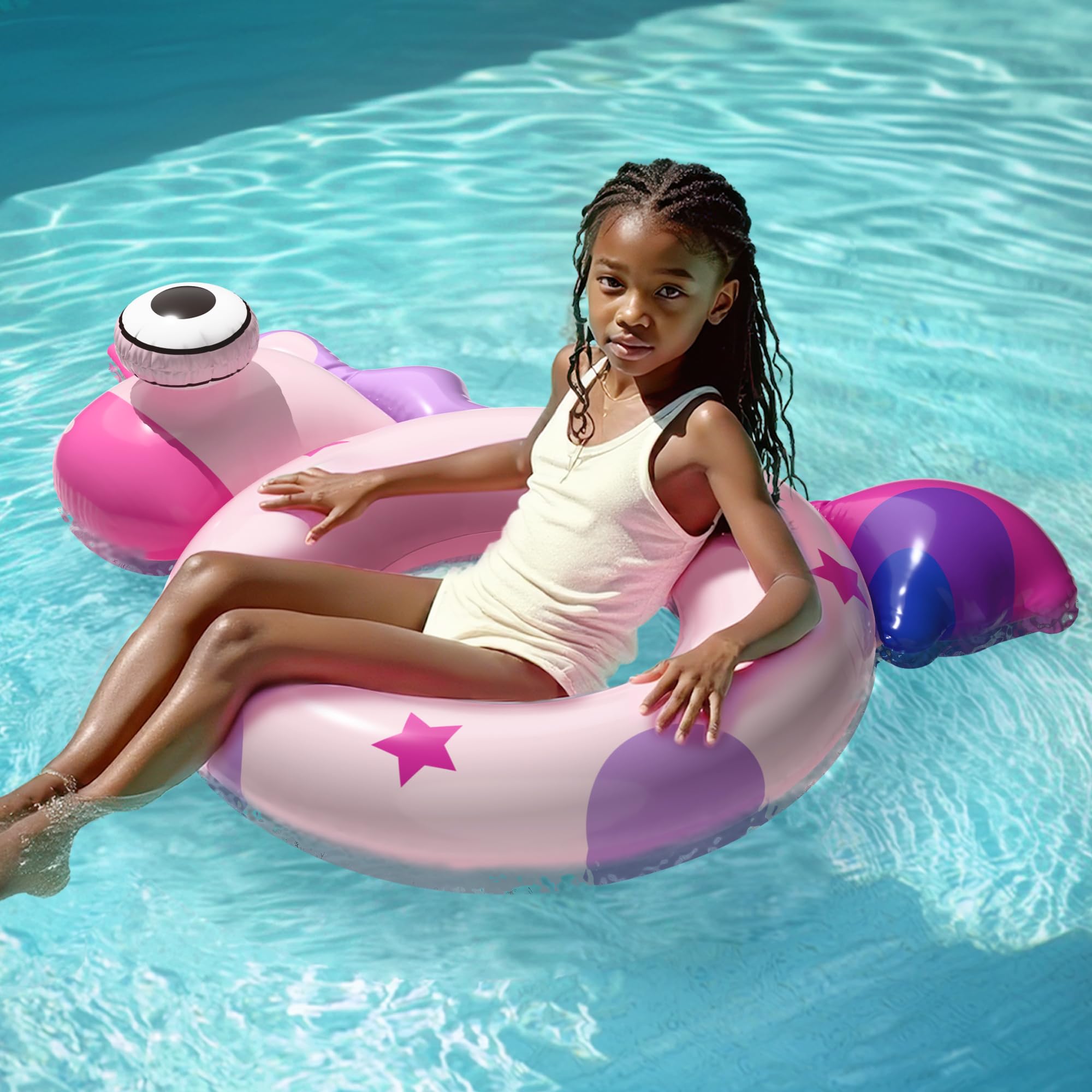 iPlay Pool Wave unicorn swim ring design for kids