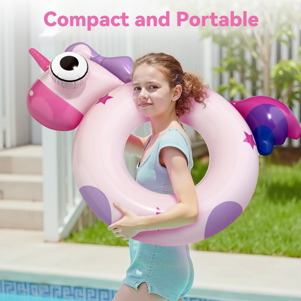 iPlay premium PVC material ensures durable outdoor use