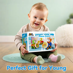 iPlay Press to Go Car gift-ready packaging boosts present appeal.