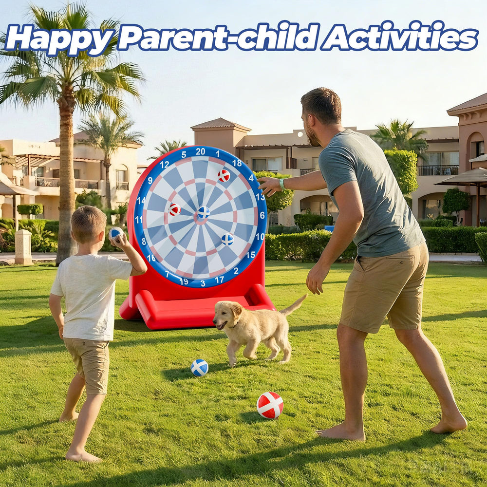 iPlay water base stability boosts the dart board staying put