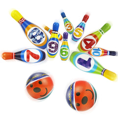 iPlay iLearn Lightweight Bowling Balls: easy to carry to playdates and rooms.