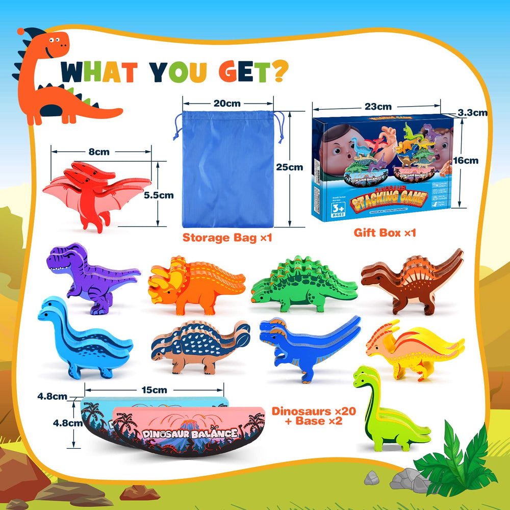 IPOURUP travel-sized dinosaur blocks for on-the-go creativity.