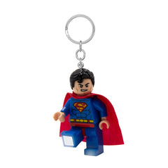 IQ LEGO DC Superman keychain light a fun gift for LEGO fans age six plus.