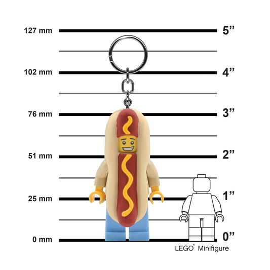 IQ LEGO Hot Dog Man keylight fully posable figure allows expressive poses