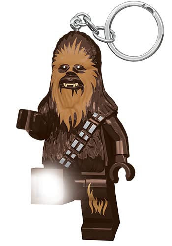 IQ LEGO Star Wars Chewbacca Key Light batteries included for immediate use.