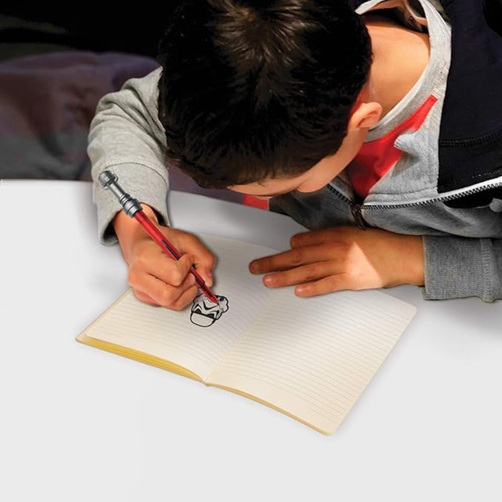 IQ LEGO Star Wars red gel pen with vibrant ink for bold writing