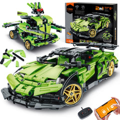 IQKidz 2-in-1 RC race car build promotes hands-on STEM learning and exciting play