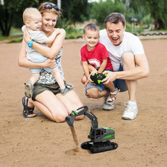 IQKidz beginner-friendly digger for easy backyard operation
